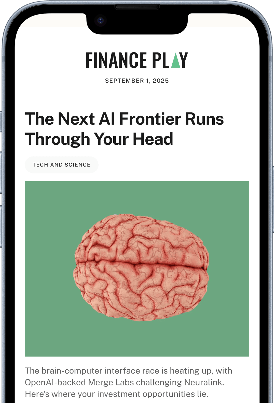 Newsletter preview